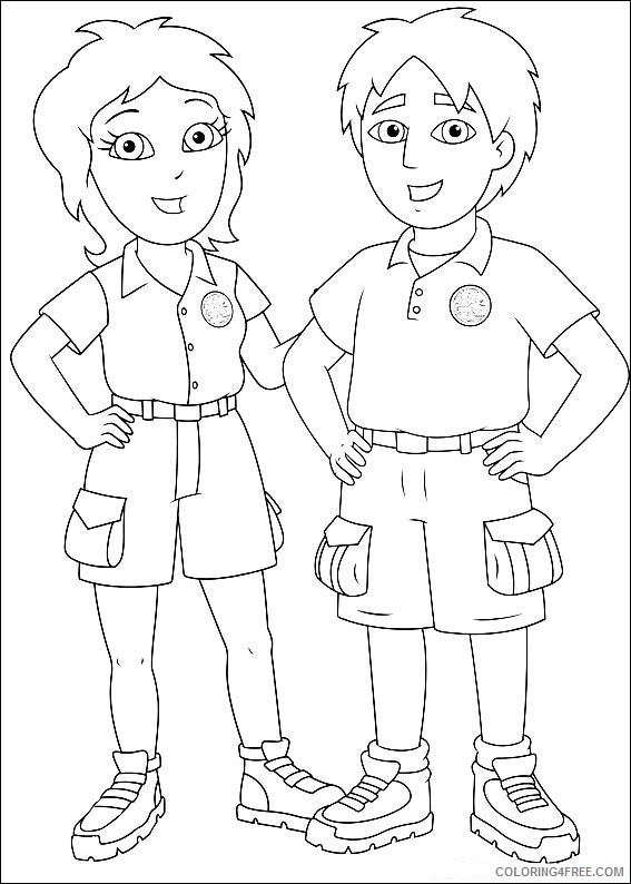 Go Diego Go Coloring Pages Cartoons Diego Pictures Printable 2020 2905 Coloring4free