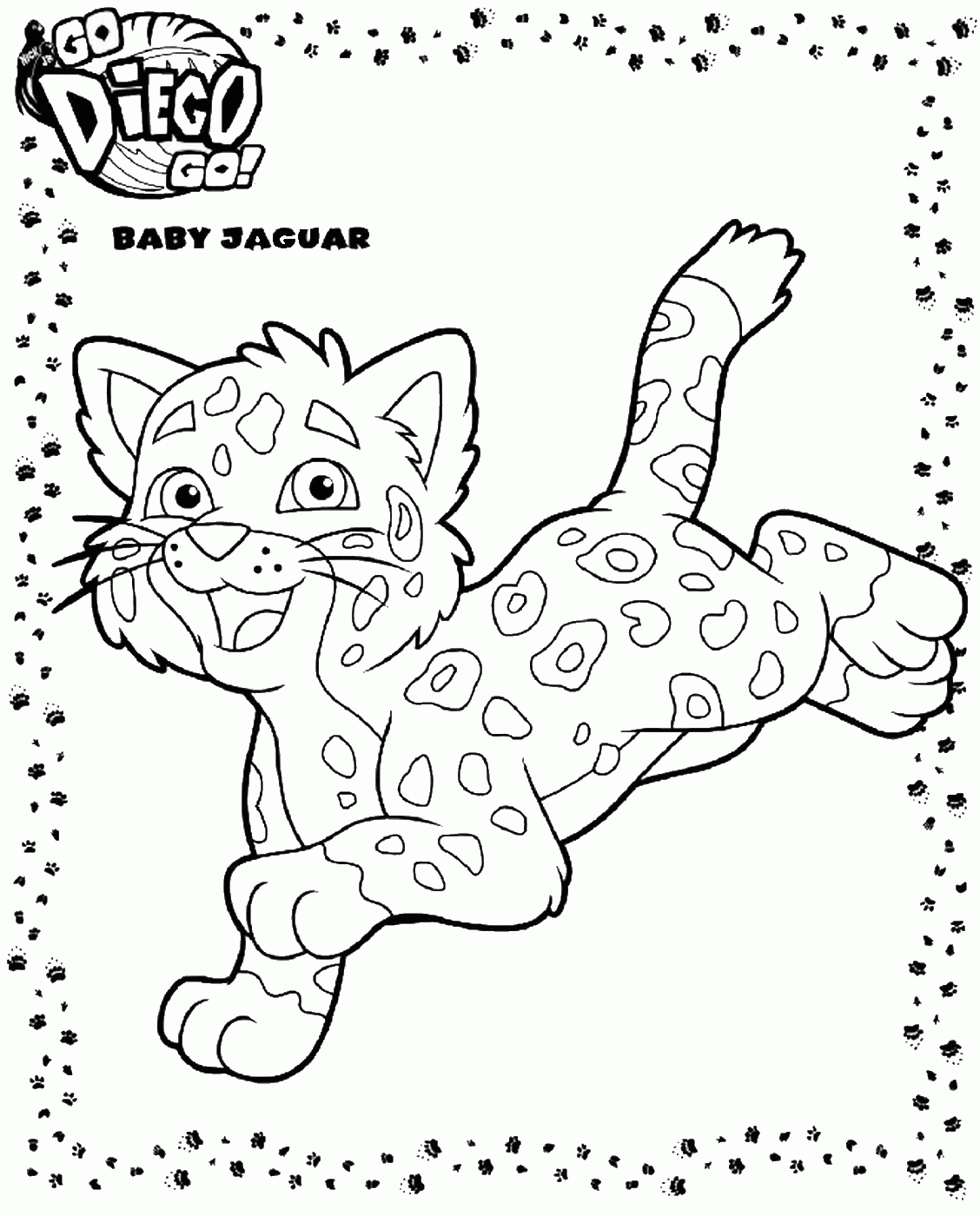 Go Diego Go Coloring Pages Cartoons run_diego_cl_13 Printable 2020 2957 Coloring4free