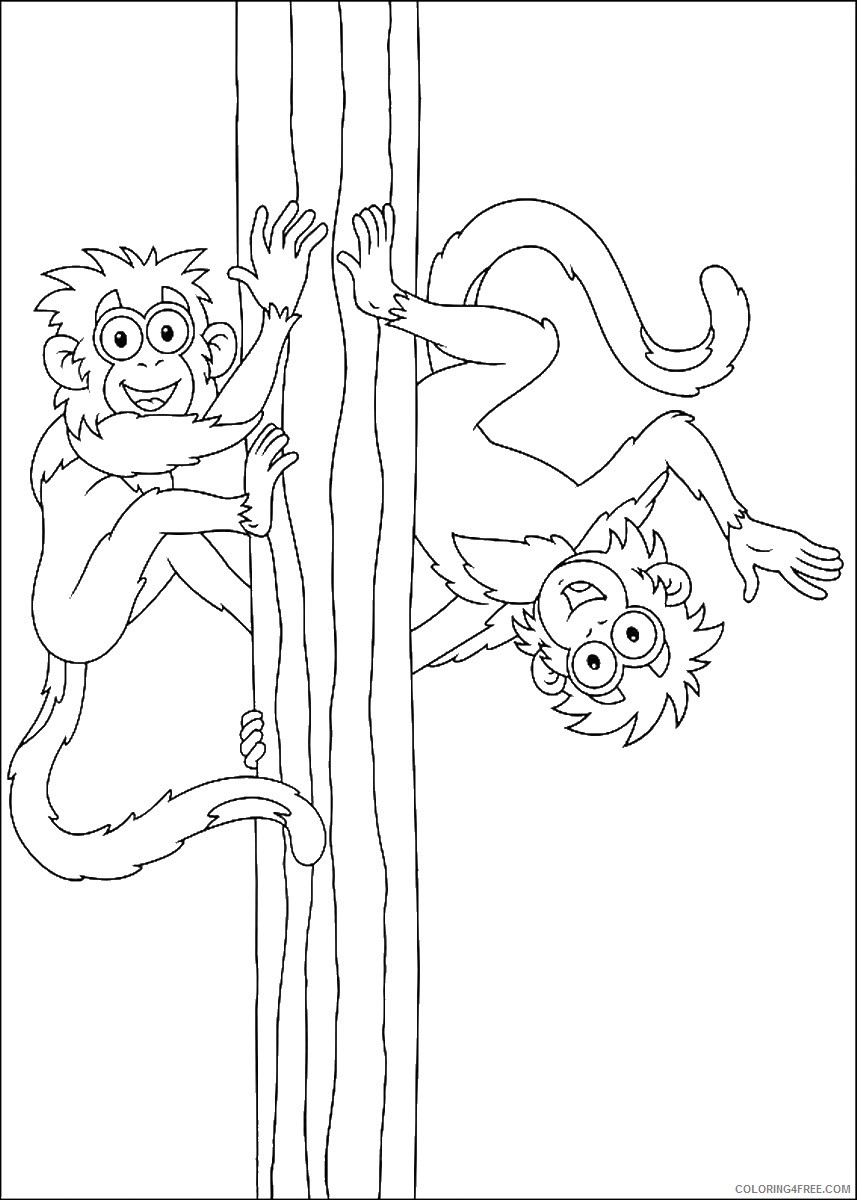 Go Diego Go Coloring Pages Cartoons run_diego_cl_15 Printable 2020 2959 Coloring4free