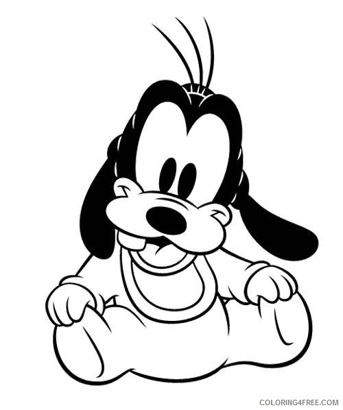 Goofy Coloring Pages Cartoons 1532663985_baby goofy a4 Printable 2020 2974 Coloring4free