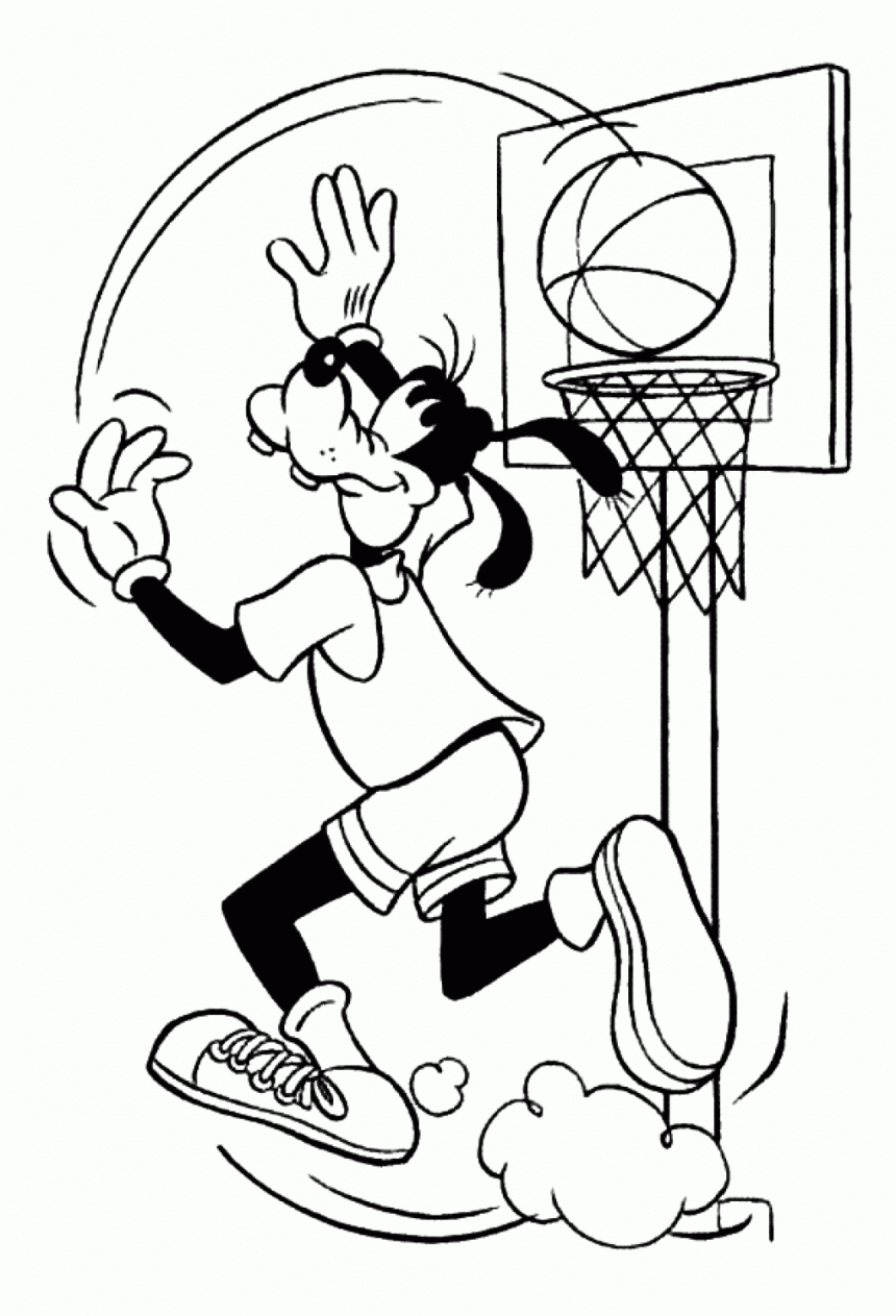 Goofy Coloring Pages Cartoons Goofy Printable 2020 2980 Coloring4free