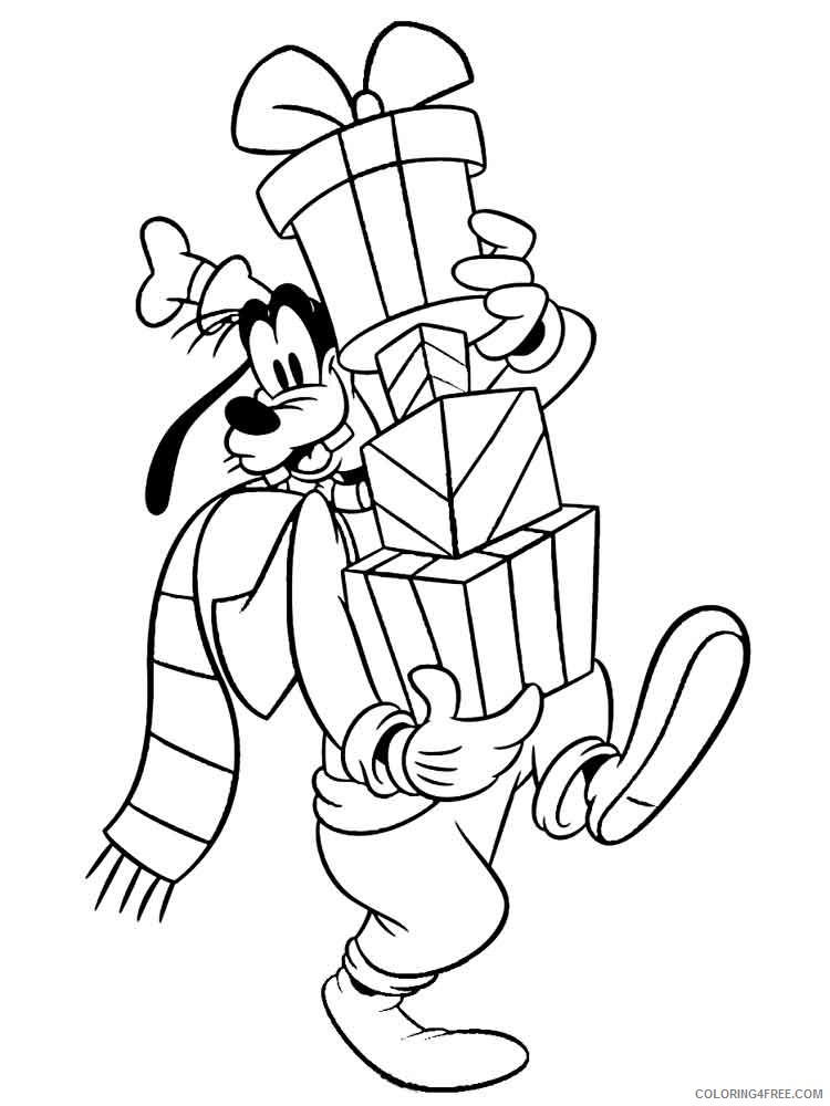 Goofy Coloring Pages Cartoons goofy 11 Printable 2020 3000 Coloring4free