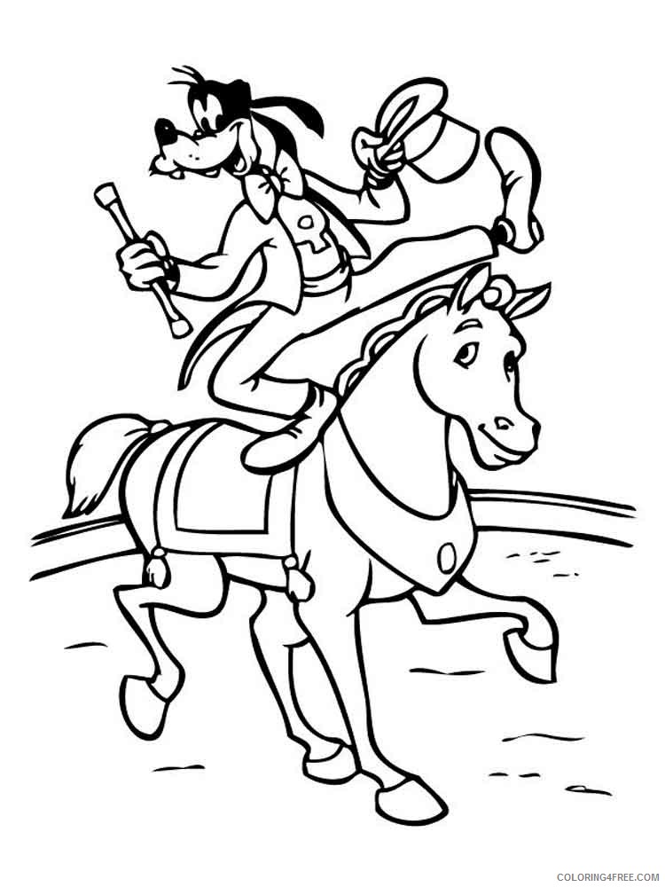 Goofy Coloring Pages Cartoons goofy 14 Printable 2020 3003 Coloring4free
