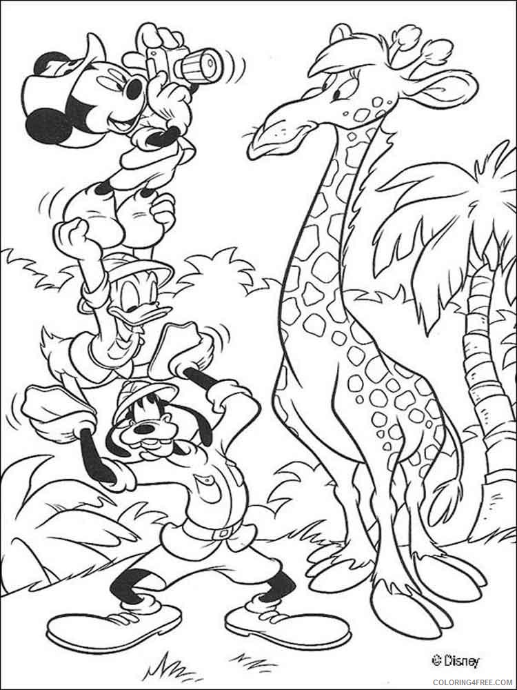 Goofy Coloring Pages Cartoons goofy 25 Printable 2020 3017 Coloring4free