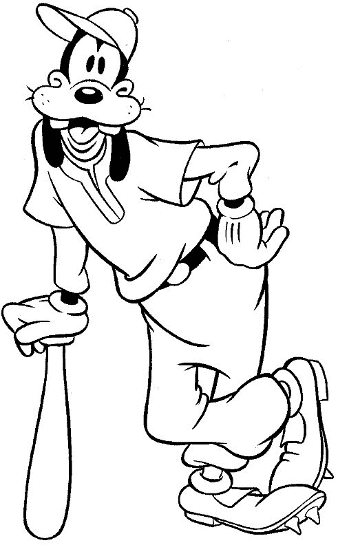Goofy Coloring Pages Cartoons goofy 3 Printable 2020 3020 Coloring4free