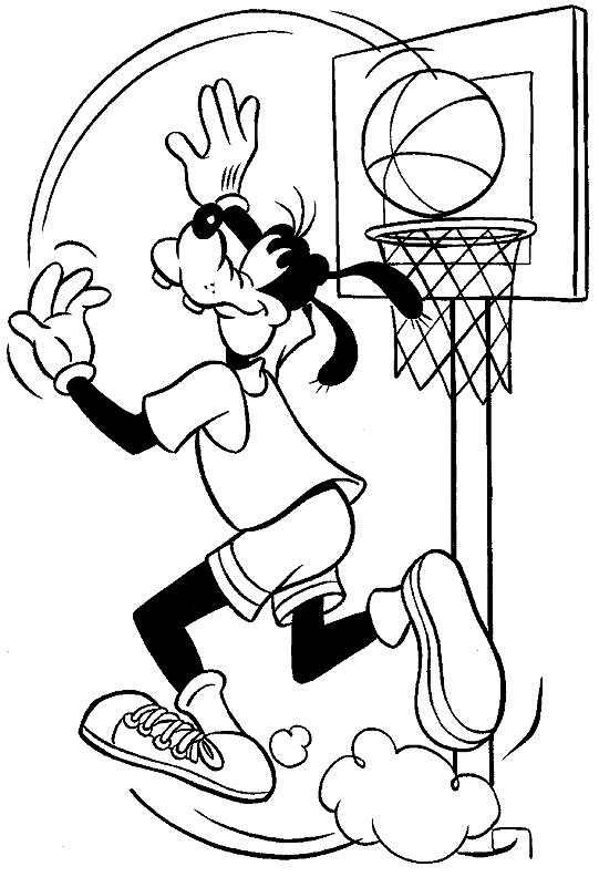 Goofy Coloring Pages Cartoons goofy 8M4mL Printable 2020 2988 Coloring4free