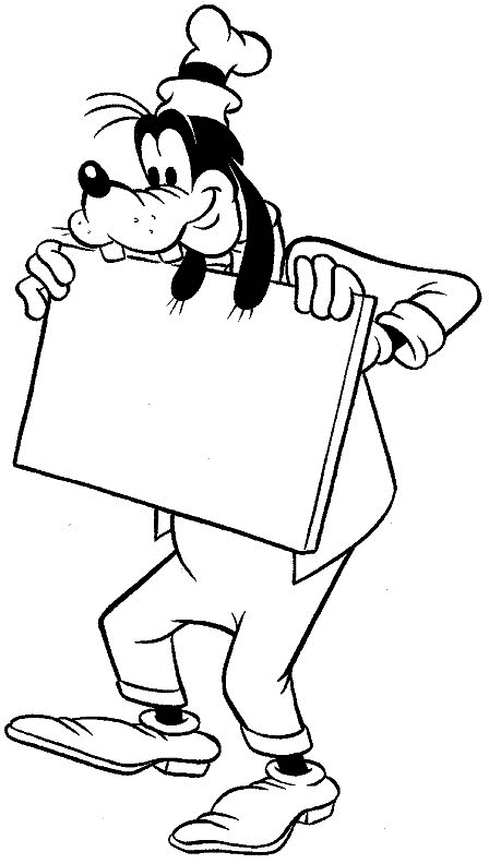 Goofy Coloring Pages Cartoons goofy T1zi7 Printable 2020 2994 Coloring4free