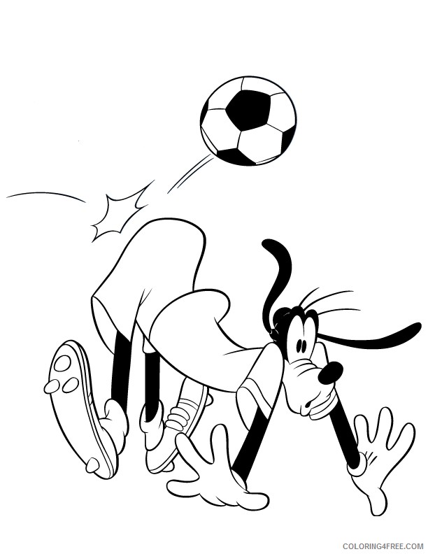 Goofy Coloring Pages Cartoons of Goofy Printable 2020 2981 Coloring4free