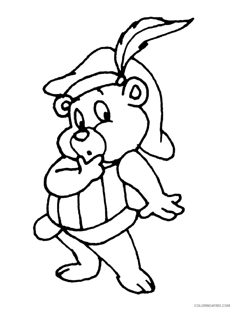 Gummi Bears Coloring Pages Cartoons Gummy bears 17 Printable 2020 3060 Coloring4free