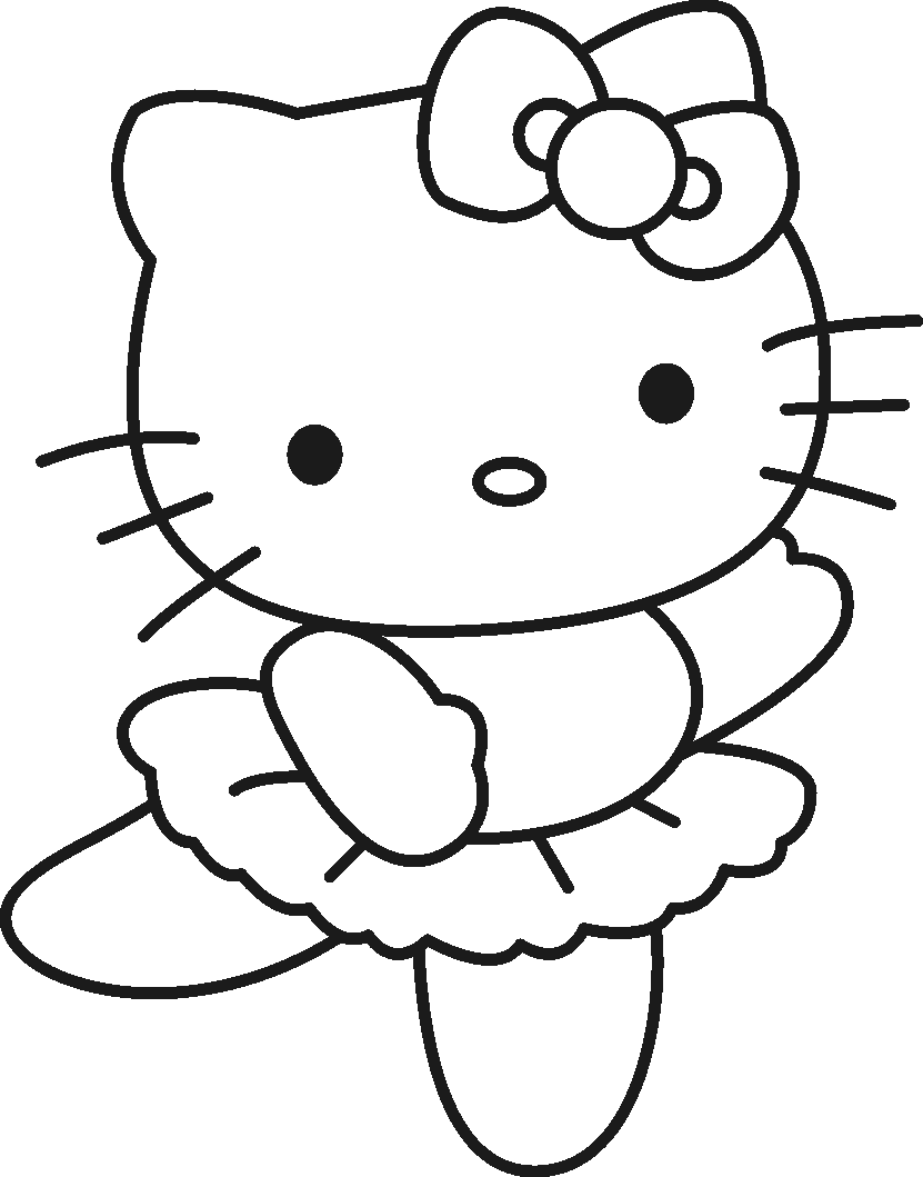Hello Kitty Coloring Pages Cartoons For Girls Hello Kitty Printable 2020 3141 Coloring4free