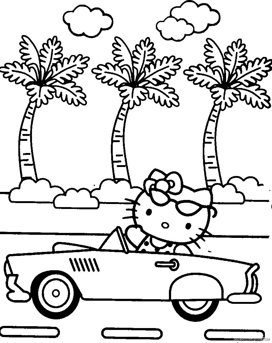 Hello Kitty Coloring Pages Cartoons Hello Kitty 2 Printable 2020 3239 Coloring4free