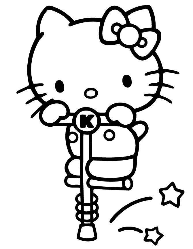Hello Kitty Coloring Pages Cartoons Hello Kitty 2 Printable 2020 3276 Coloring4free