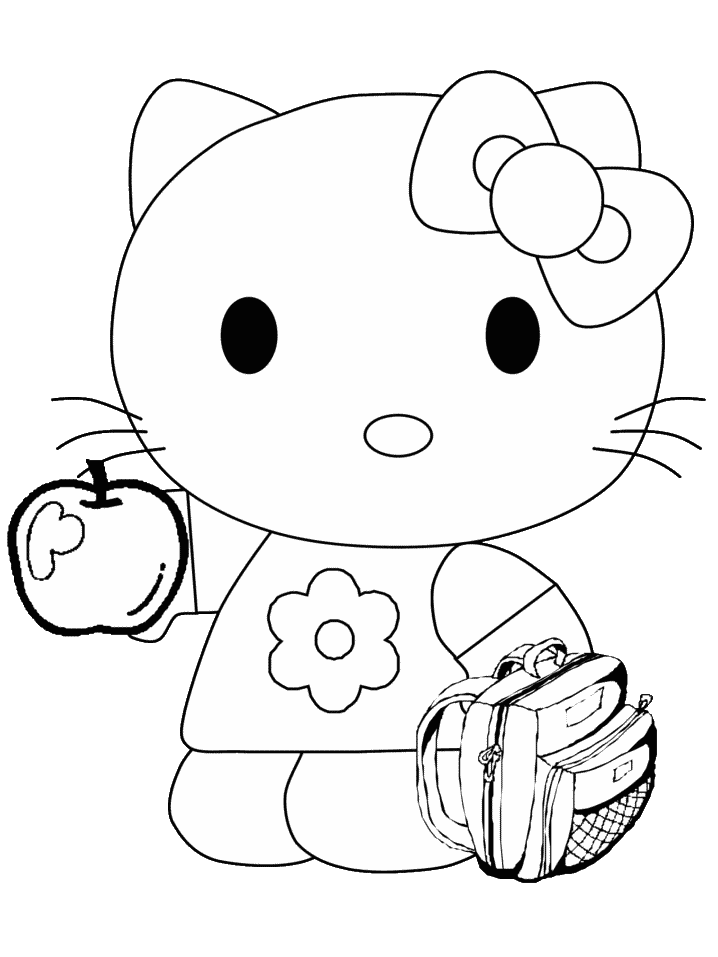 Hello Kitty Coloring Pages Cartoons hello kitty 11 Printable 2020 3241 Coloring4free
