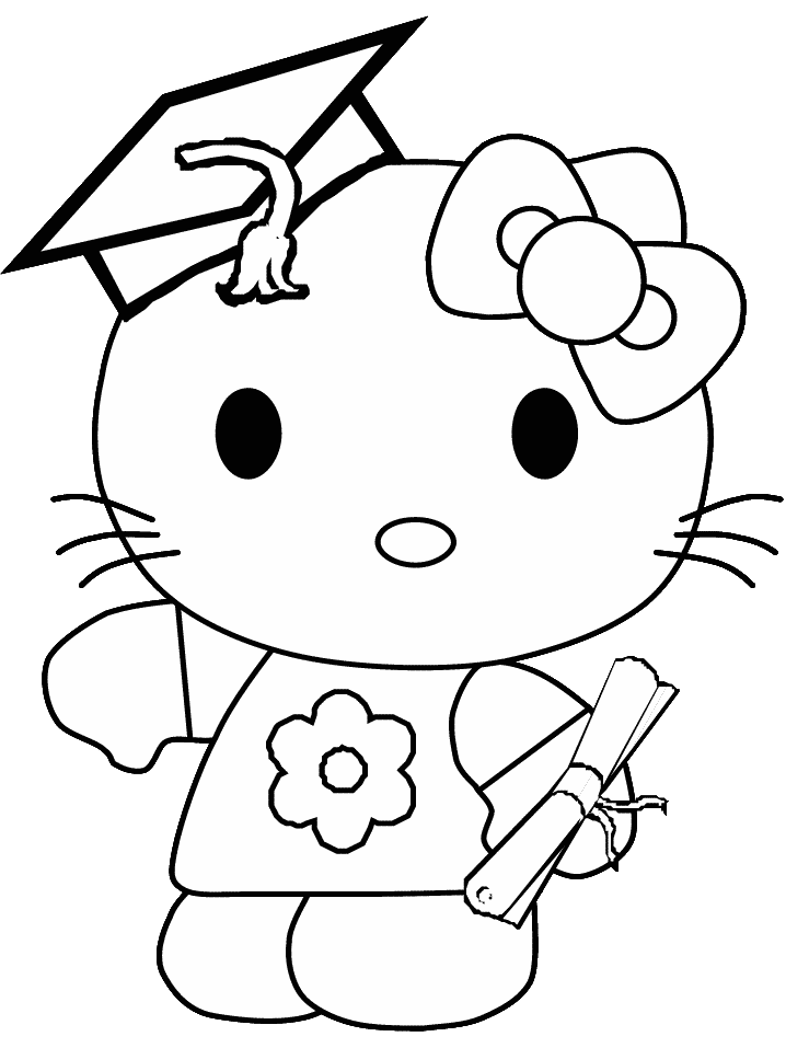 Hello Kitty Coloring Pages Cartoons hello kitty 14 Printable 2020 3245 Coloring4free