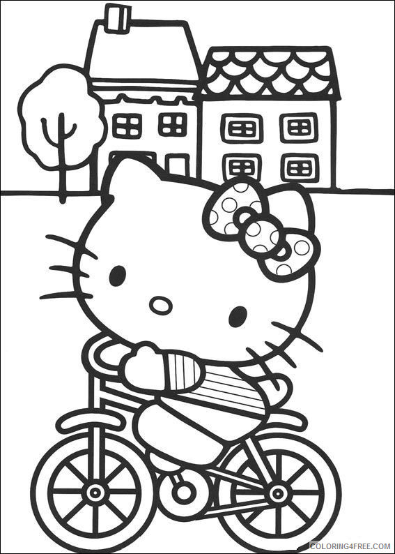 Hello Kitty Coloring Pages Cartoons hello kitty 25 2 Printable 2020 3257 Coloring4free