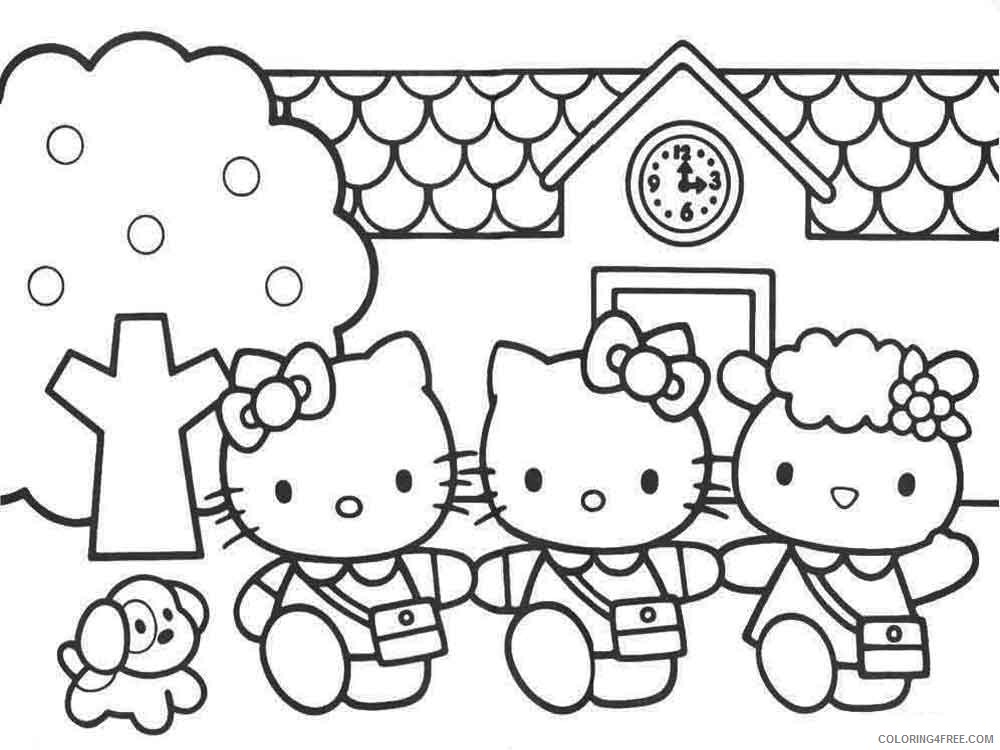 Hello Kitty Coloring Pages Cartoons hello kitty 27 Printable 2020 3259 Coloring4free