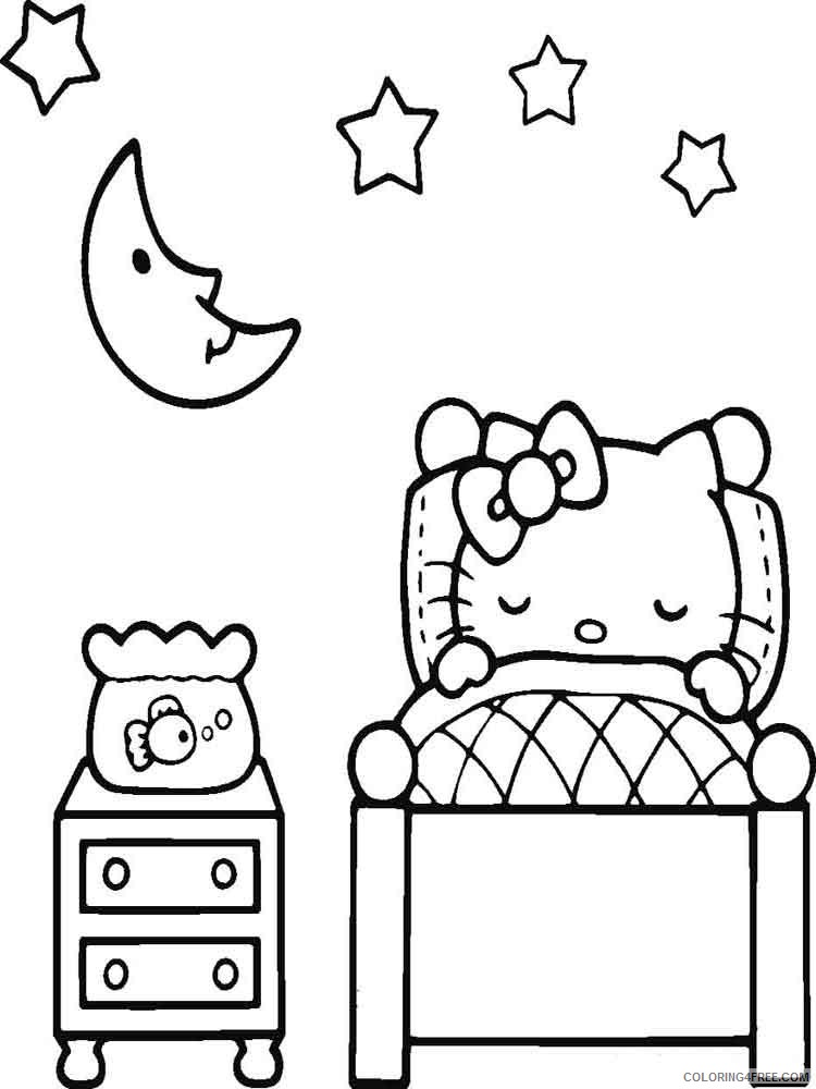 Hello Kitty Coloring Pages Cartoons hello kitty 28 Printable 2020 3261 Coloring4free