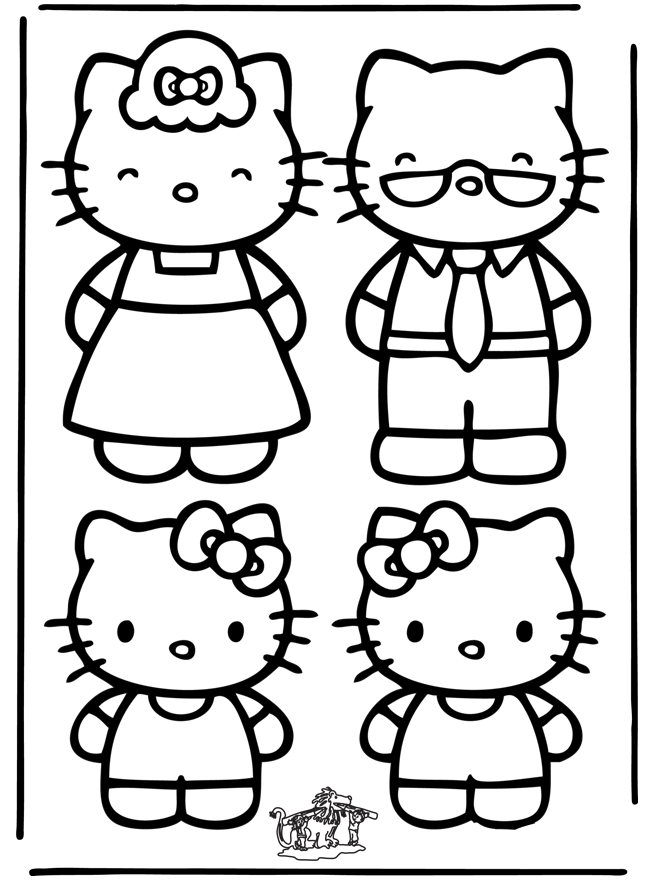 Hello Kitty Coloring Pages Cartoons hello kitty 29 Printable 2020 3262 Coloring4free
