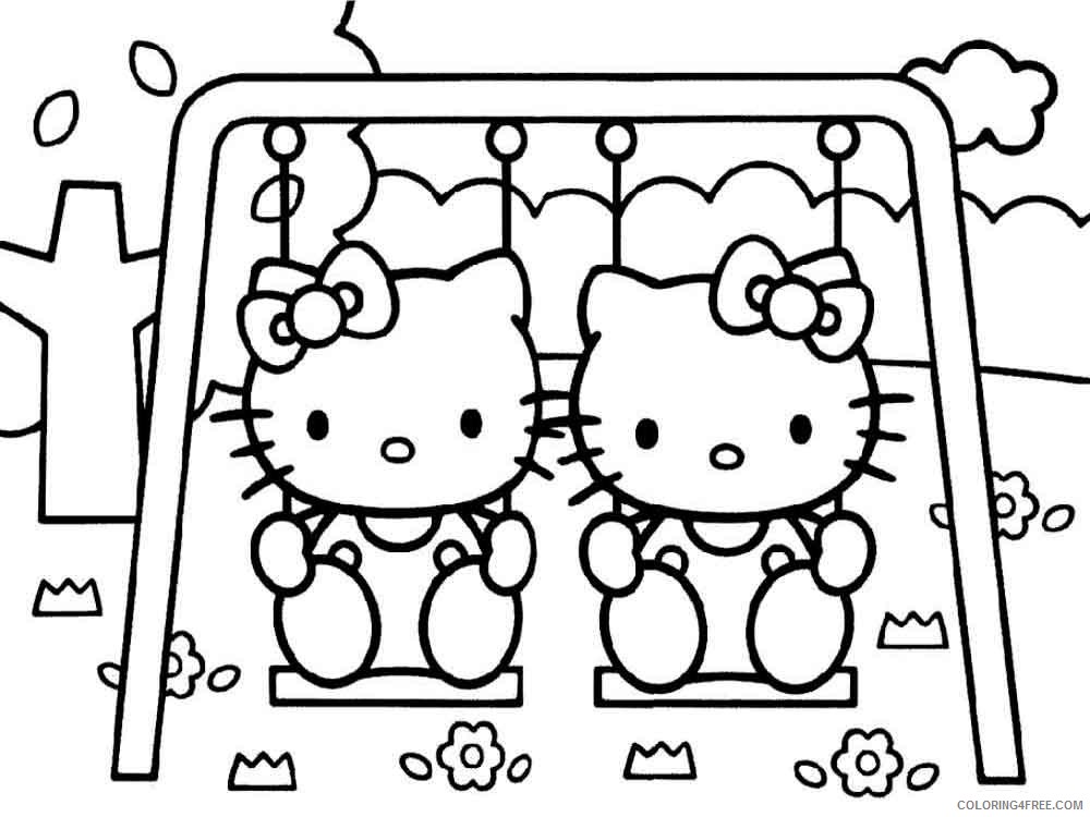 Hello Kitty Coloring Pages Cartoons hello kitty 29 Printable 2020 3263 Coloring4free