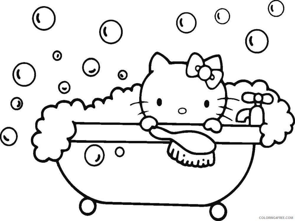 Hello Kitty Coloring Pages Cartoons hello kitty 3 Printable 2020 3264 Coloring4free