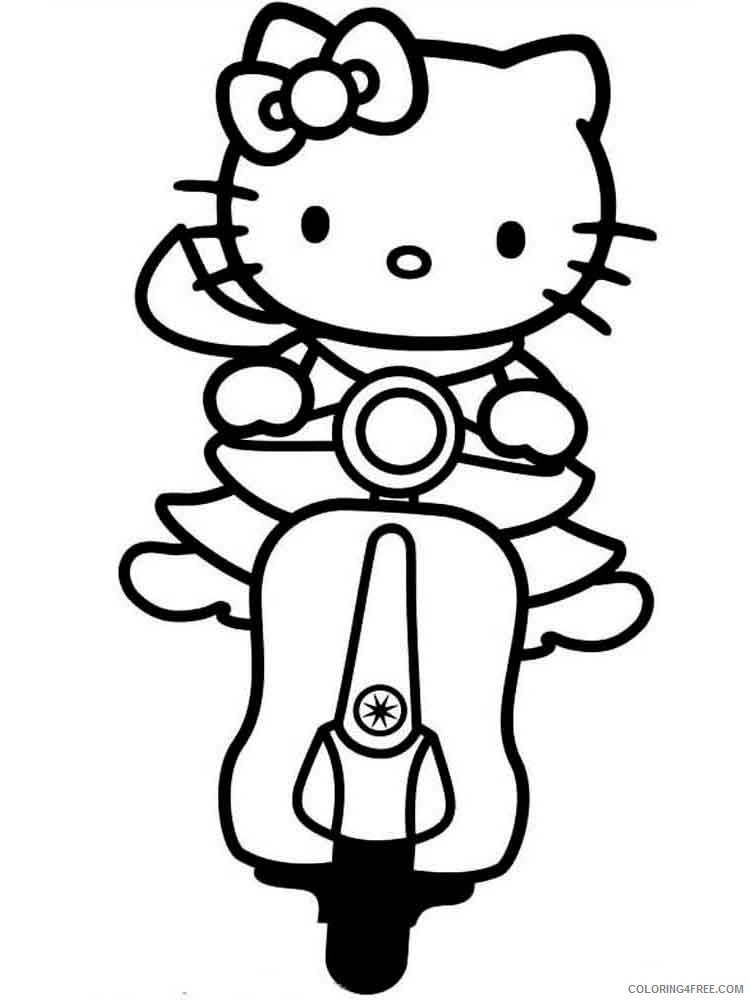 Hello Kitty Coloring Pages Cartoons hello kitty 31 Printable 2020 3266 Coloring4free
