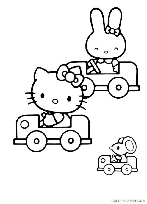 Hello Kitty Coloring Pages Cartoons hello kitty 8KKAO Printable 2020 3204 Coloring4free