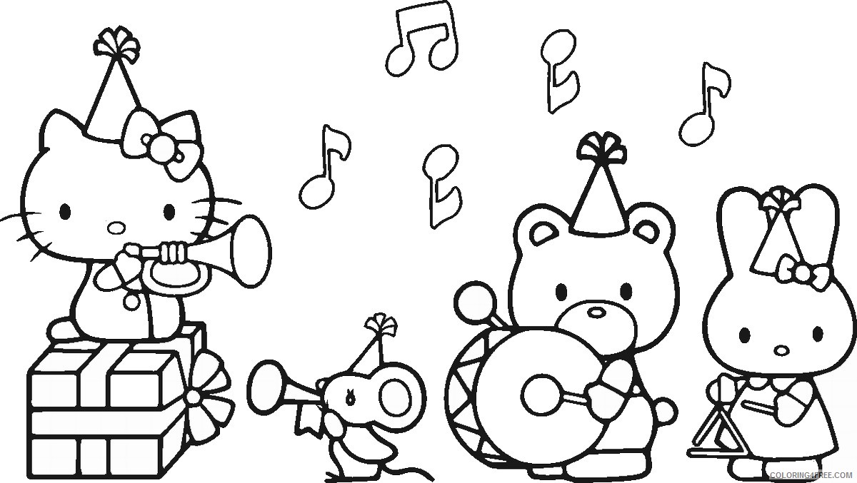 Hello Kitty Coloring Pages Cartoons hello_kitty_cl25 Printable 2020 3159 Coloring4free