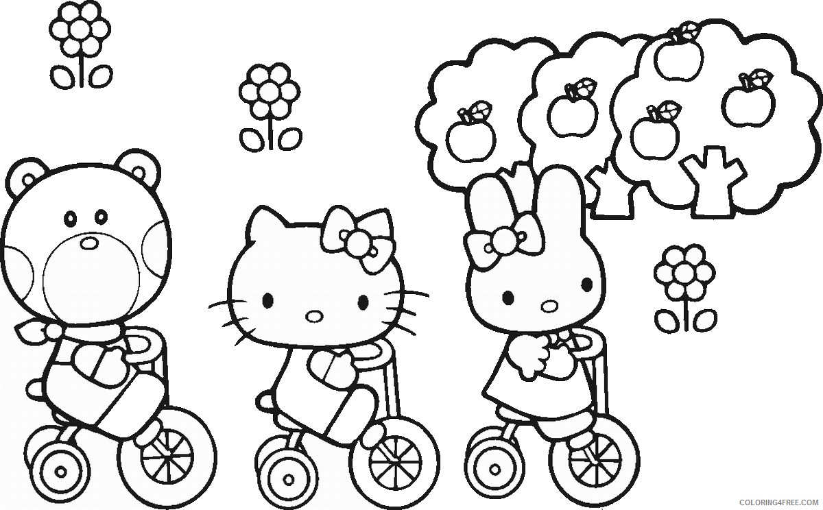 Hello Kitty Coloring Pages Cartoons hello_kitty_cl26 Printable 2020 3160 Coloring4free