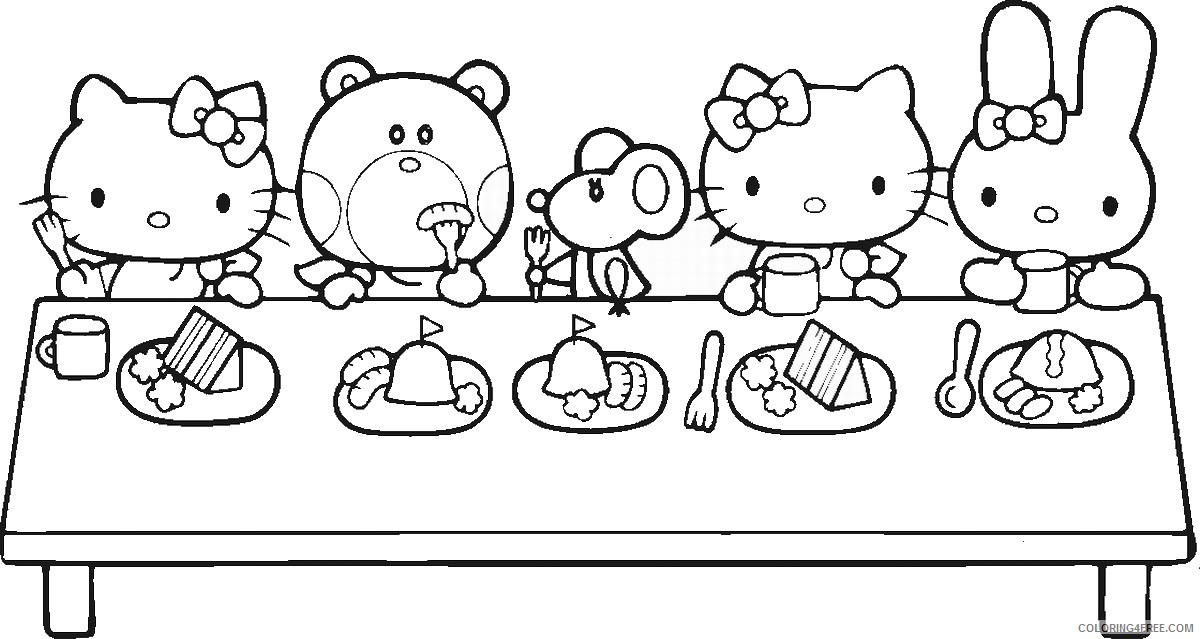 Hello Kitty Coloring Pages Cartoons hello_kitty_cl31 Printable 2020 3165 Coloring4free