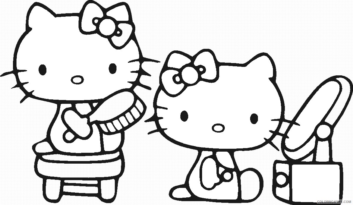 Hello Kitty Coloring Pages Cartoons hello_kitty_cl33 Printable 2020 3167 Coloring4free