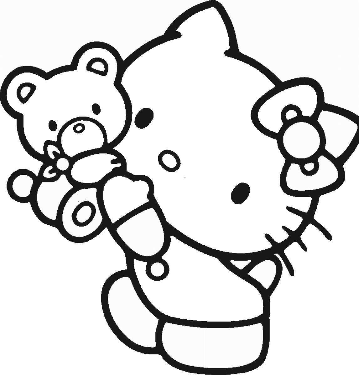 Hello Kitty Coloring Pages Cartoons hello_kitty_cl44 Printable 2020 3178 Coloring4free