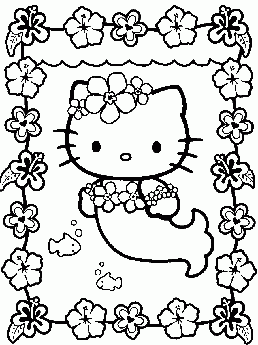 Hello Kitty Coloring Pages Cartoons hello_kitty_cl58 Printable 2020 3185 Coloring4free