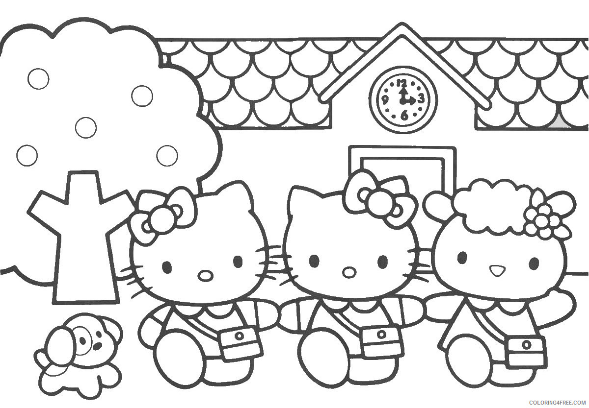 Hello Kitty Coloring Pages Cartoons hello_kitty_cl71 Printable 2020 3193 Coloring4free