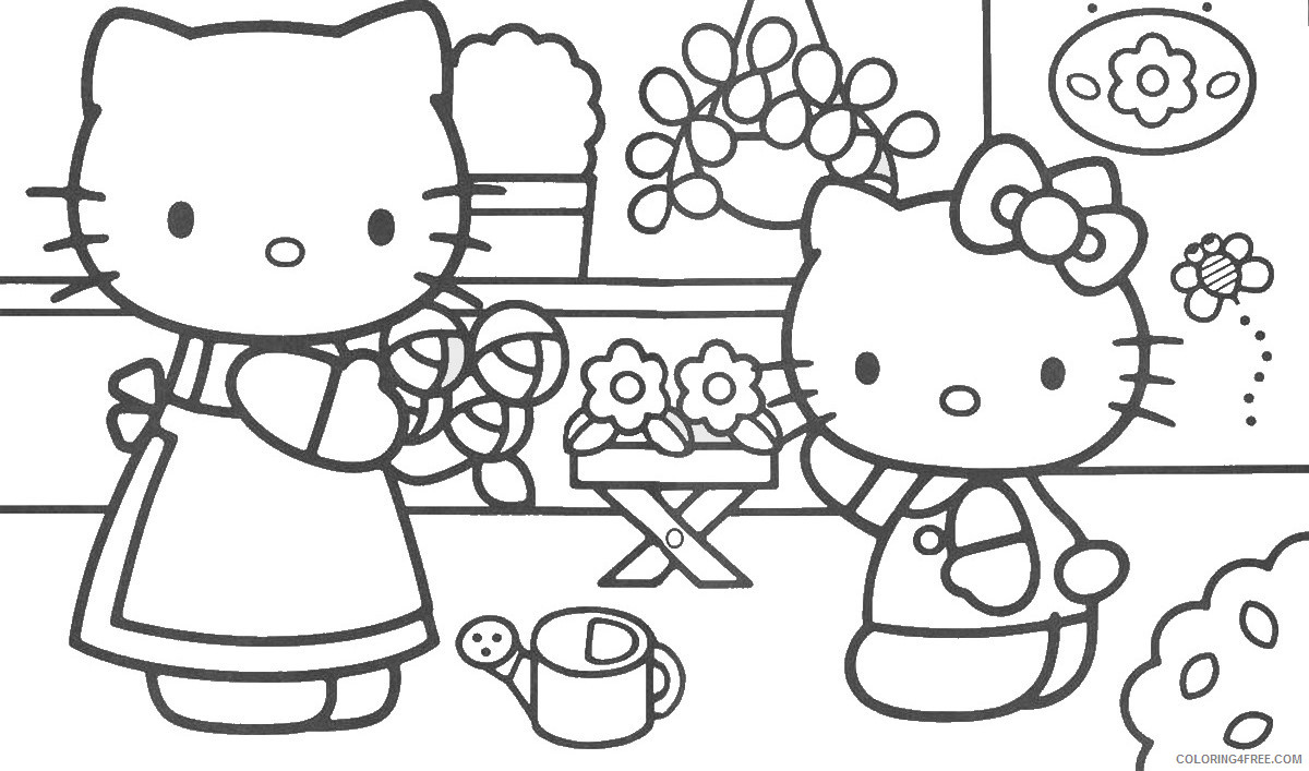Hello Kitty Coloring Pages Cartoons hello_kitty_cl73 Printable 2020 3195 Coloring4free