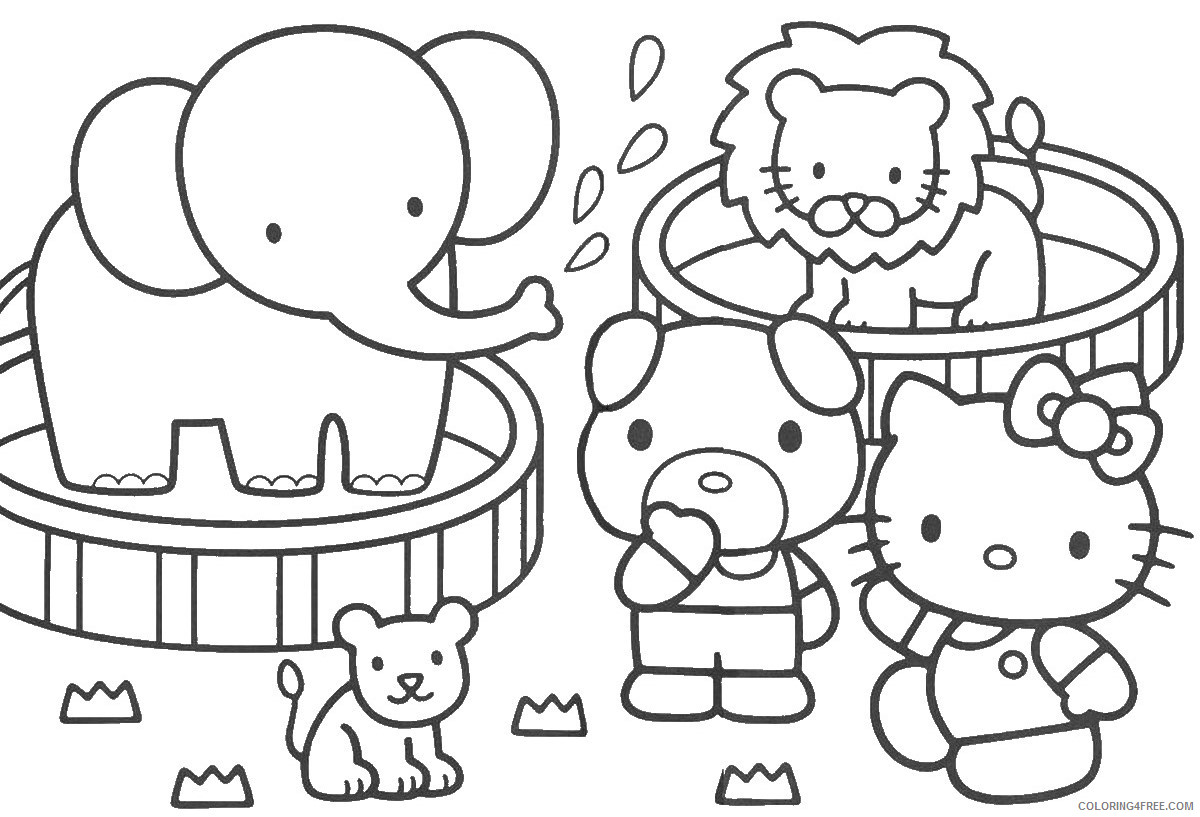 Hello Kitty Coloring Pages Cartoons hello_kitty_cl75 Printable 2020 3197 Coloring4free