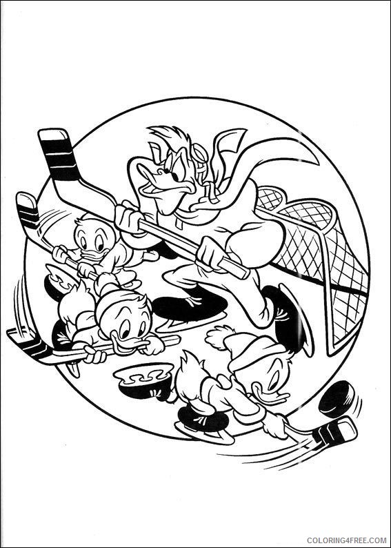 Huey Dewey and Louie Coloring Pages Cartoons huey dewey and louie 10 Printable 2020 3353 Coloring4free