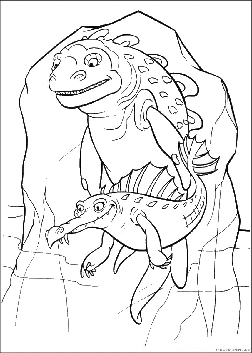 Ice Age Coloring Pages Cartoons ice age 19 Printable 2020 3388 Coloring4free