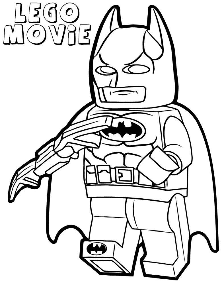 LEGO Coloring Pages Cartoons Lego Movie Printable 2020 3694 Coloring4free
