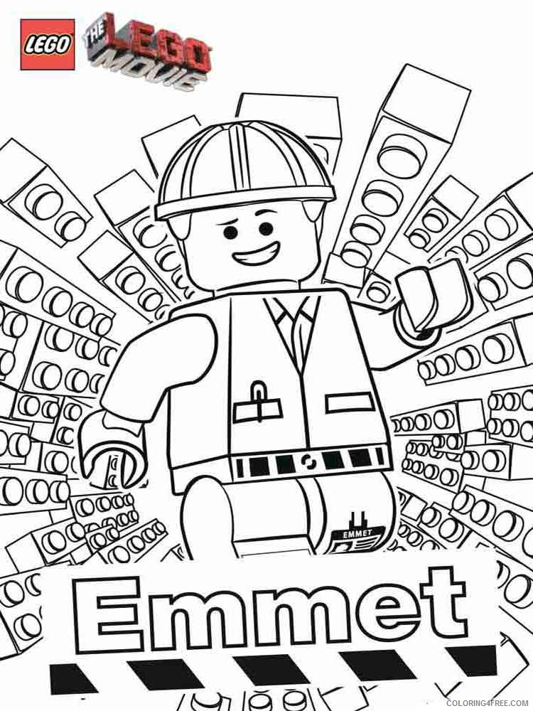 LEGO Coloring Pages Cartoons lego 1 Printable 2020 3669 Coloring4free