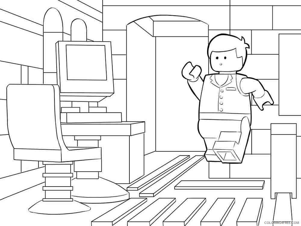 LEGO Coloring Pages Cartoons lego 11 Printable 2020 3671 Coloring4free