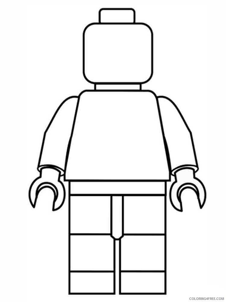 LEGO Coloring Pages Cartoons lego 3 Printable 2020 3684 Coloring4free