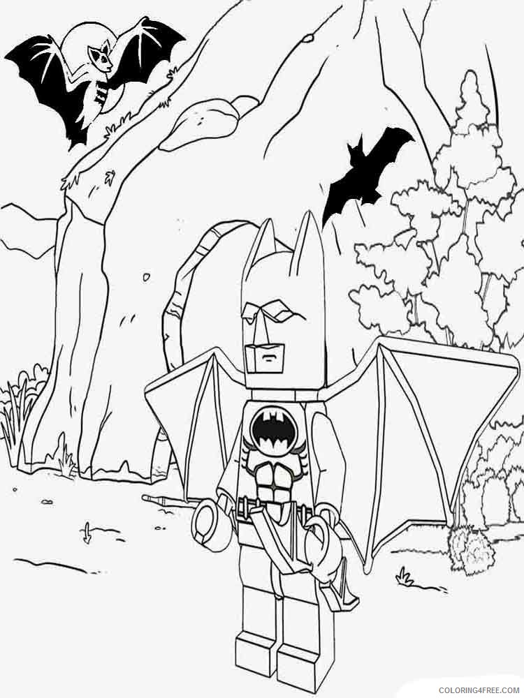 LEGO Coloring Pages Cartoons lego 4 Printable 2020 3685 Coloring4free