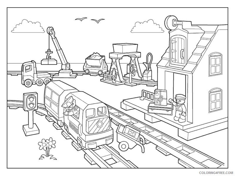 LEGO Coloring Pages Cartoons lego Z4eGf Printable 2020 3663 Coloring4free