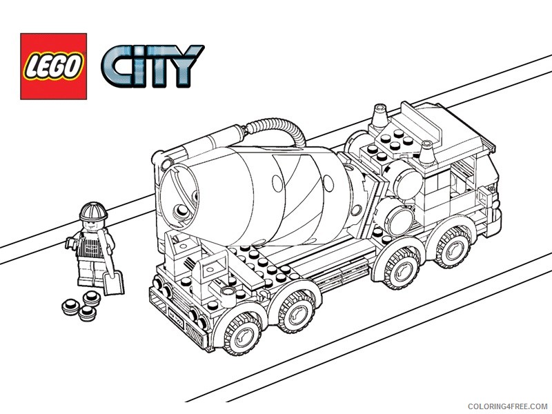 LEGO Coloring Pages Cartoons lego oHKCa Printable 2020 3661 Coloring4free