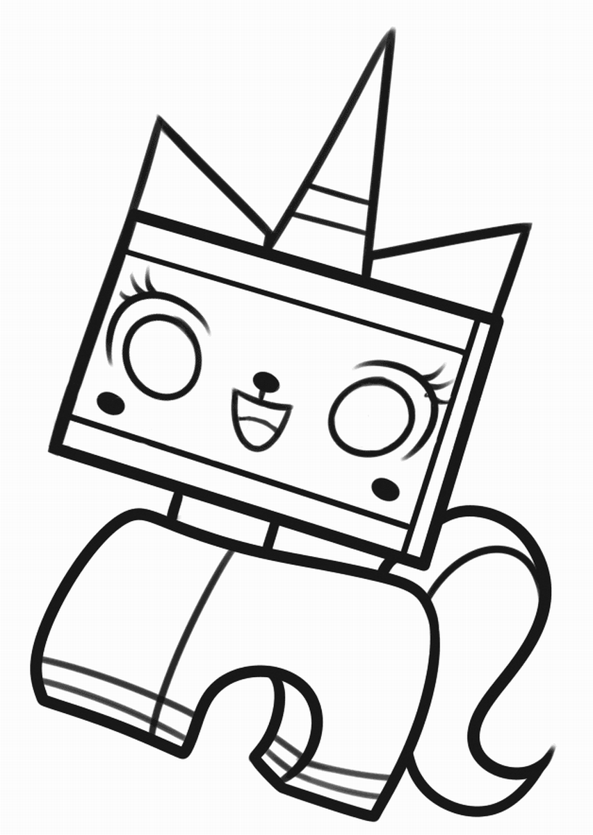 LEGO Coloring Pages Cartoons lego_movie_coloring10 Printable 2020 3644 Coloring4free