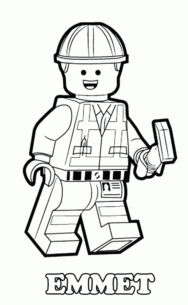 LEGO Coloring Pages Cartoons lego_movie_coloring13 Printable 2020 3646 Coloring4free