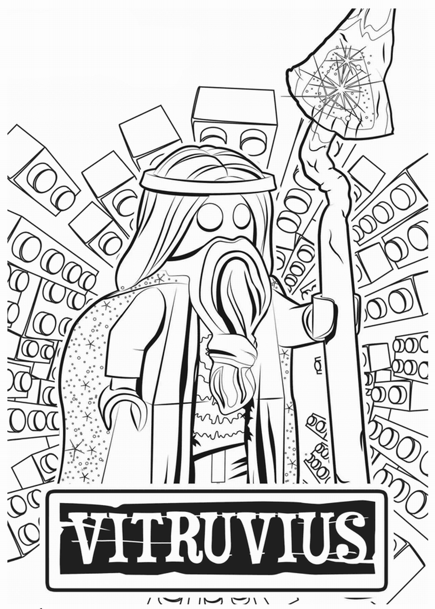 LEGO Coloring Pages Cartoons lego_movie_coloring6 Printable 2020 3654 Coloring4free