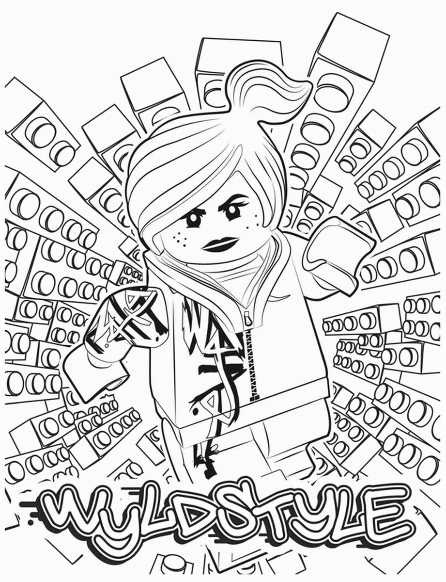 LEGO Coloring Pages Cartoons lego_movie_coloring7 Printable 2020 3655 Coloring4free