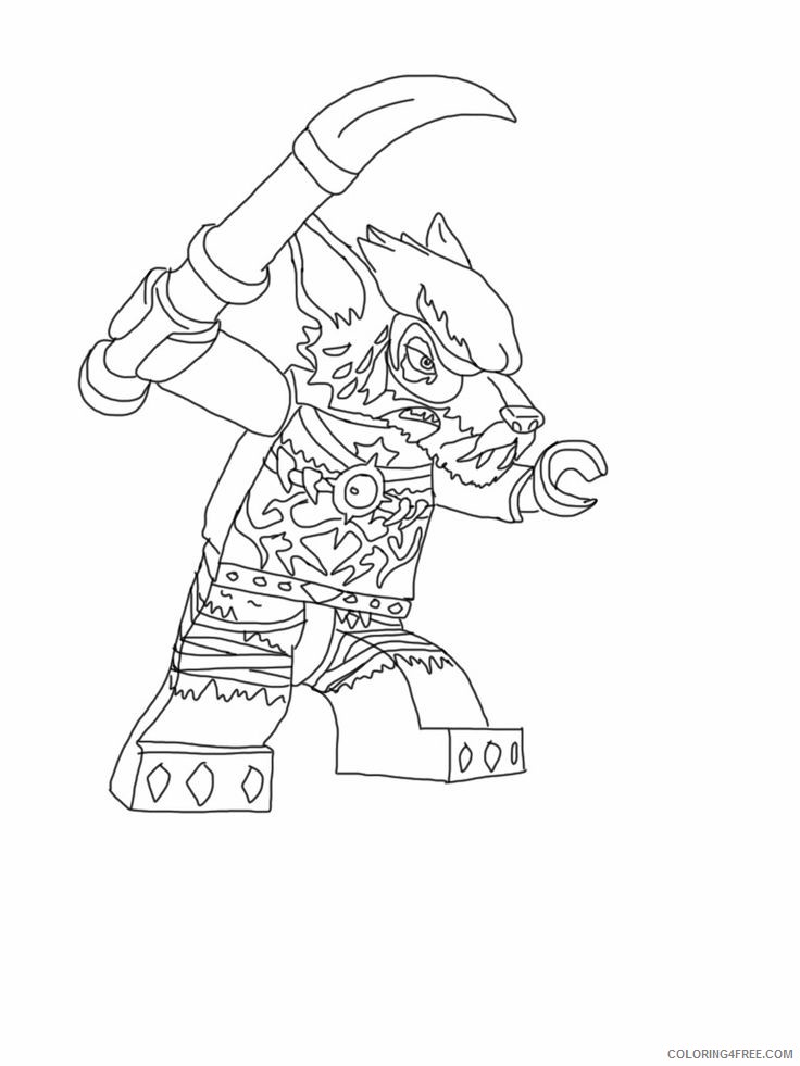 LEGO Legends of Chima Coloring Pages Cartoons Chima Free Printable 2020 3731 Coloring4free