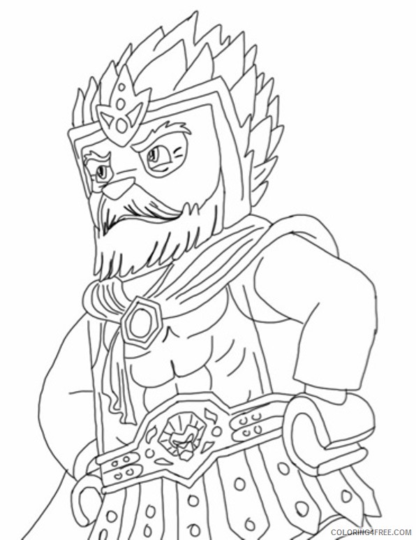 LEGO Legends of Chima Coloring Pages Cartoons Chima Printable 2020 3732 Coloring4free
